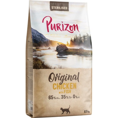 Purizon Adult Sterilised kuře & ryba bezobilné 2 x 6,5 kg