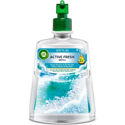 Air Wick Active Fresh REFILL náhradná náplň do automatického difuzéra Ocean Waves & Sea Salt 228 ml