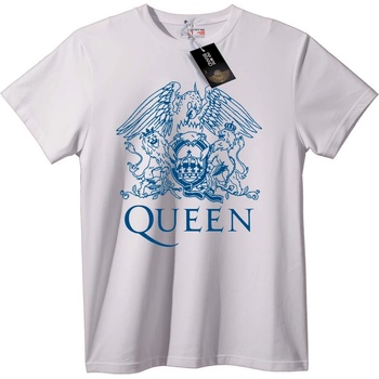 NOONEBRAND Тениска с лого на Queen - M, White