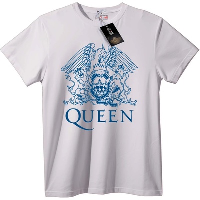 NOONEBRAND Тениска с лого на Queen - M, White