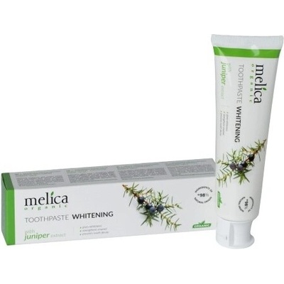 Melica Organic bez fluóru s bielením a extraktom z borievky 100 ml
