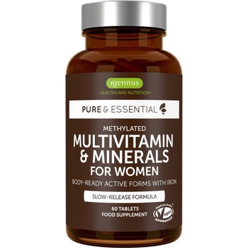 Igennus Pure & Essential Advanced Multivitamin & Minerals - 60 таблетки