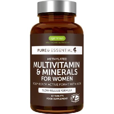 Igennus Pure & Essential Advanced Multivitamin & Minerals - 60 таблетки