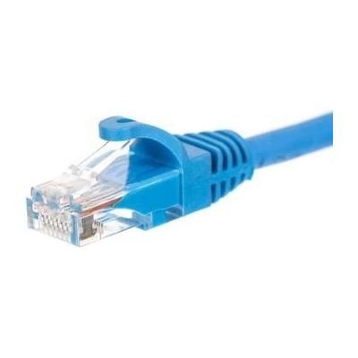 Netrack BZPAT1P5UB patch, RJ45 snagless boot Cat 5e UTP, 1.5m, modrý