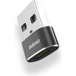 Dudao USB-C Преход/Адаптер, Dudao female USB-C to USB-A, Черен (L16AC)