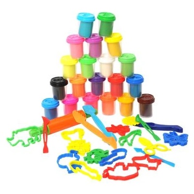MAC TOYS Голям комплект пластилин