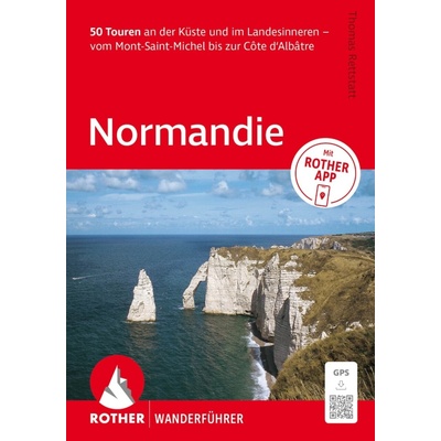 Rother - vydavatelství Normandie (Mont-Saint-Michel/Cote d'Albatre), 4.edice
