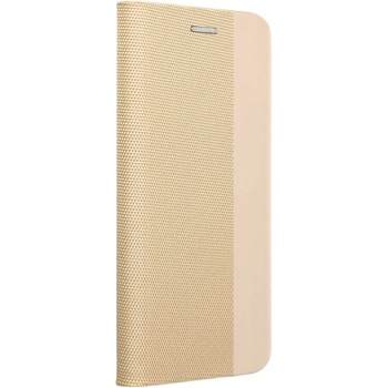 Forcell Луксозен Калъф за SAMSUNG S24 Plus, Sensitive Book Case, Златист (5903396235030)