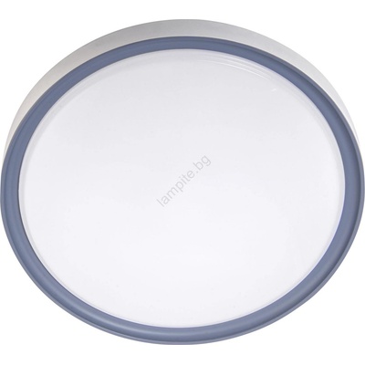 Venti Led таванно осветително тяло 18w, 230v, Ø30 см, бяло/сиво (ve0620)