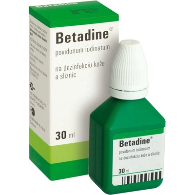 Betadine sol. zelená chirurgický roztok 1000 ml
