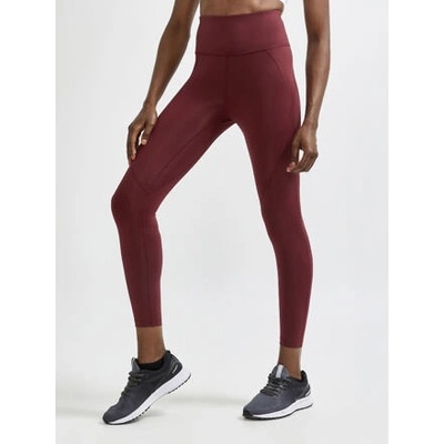 Craft ADV Essence High Waist dámske nohavice červená