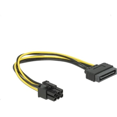 Reset Computers Cable adapter Power SATA to VGA 1x6pin 82924 (DELOCK 82924)