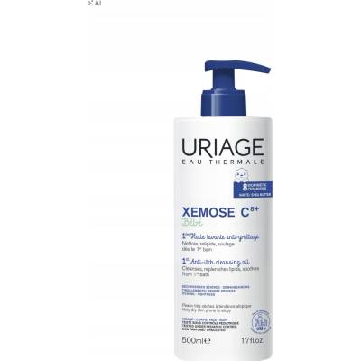 Uriage Bébé 1st Cleansing Soothing Oil čistiaci penivý olej pre deti 500 ml