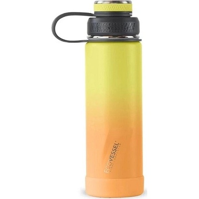 Eco Vessel Nerezová termofľaša Boulder SUMMER SUN žltá 600 ml