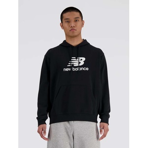 New Balance Суитшърт shirt stacked logo hoodie (mt41501bk)