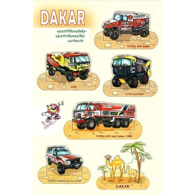 vystřihovánky Dakar – Zboží Dáma