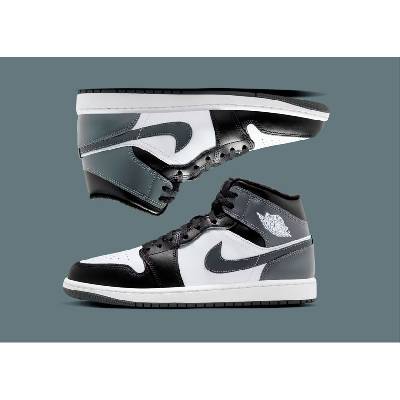 Jordan 1 Mid Black White Iron Grey (DQ8426-001)