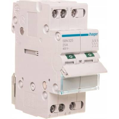 Odpojovač Hager 230 V IP20 25 A SBN325