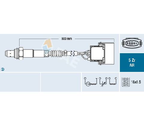 Lambda sonda FAE 75015