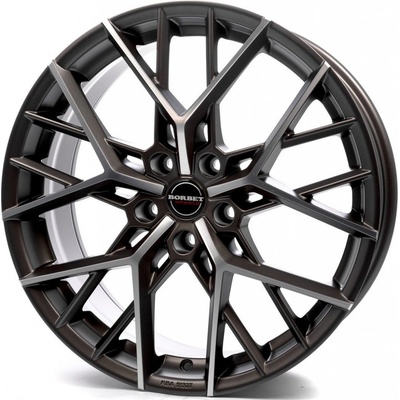 Borbet BY 11x23 5x120 ET30 titan polished matt