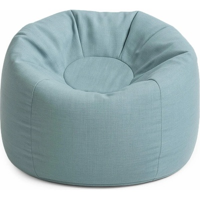 MeowBaby sedací vak outzy floreo cloudberry-sky-blue