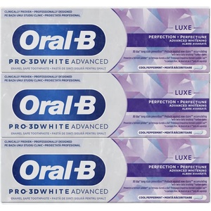 Oral-B Паста за зъби Oral-B Pro 3D White Advanced Luxe Perfection 3x75ml
