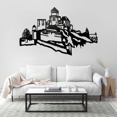 Obraz Trenčiansky hrad Veľkosť: 89x65cm