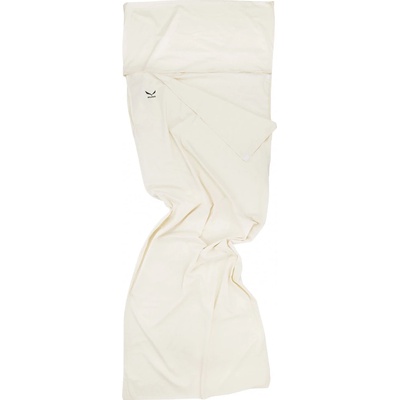 Salewa Вътрешен чувал Salewa Cotton-Feel Liner Silverized Travel sleeping bag - Offwhite - размер One Size (515-0189-0111)