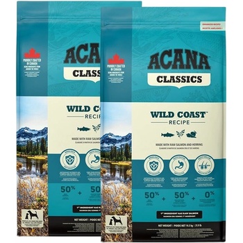 Acana Classics Wild Coast Recipe 2 x 14,5 kg