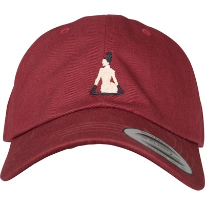 Turn Up Шапка с козирка в тъмночервено Turn Up Broke The Dad UB-TU016-00150 - Тъмночервен, размер one size
