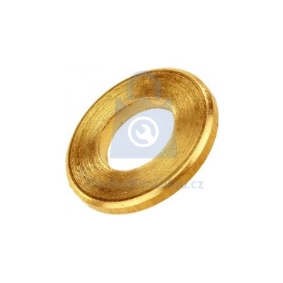 Podložka plochá se sraženou hranou, DIN 125B, mosazná (Ms) 4,3 - hobby balení, balení 1 ks – Sleviste.cz
