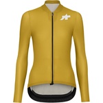 ASSOS Дамска фланелка с дълъг ръкав за колоездене Assos Women's Uma GT L/S Jersey S11 Evo Cycling jersey - Golden Yellow (156-2813-0214)