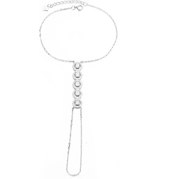 DELIS Сребърна гривна 925, jw1203, елегантен модел, с родиево покритие (jw1203)