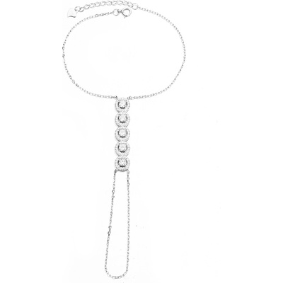 DELIS Сребърна гривна 925, jw1203, елегантен модел, с родиево покритие (jw1203)