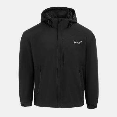 Gelert Непромокаемо яке Gelert Men's Hooded Water Resistant Windproof Waterproof Jacket - Black