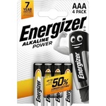 Energizer АЛКАЛНИ БАТЕРИИ enr alkaline power aaa chp4 energizer (e300788700)