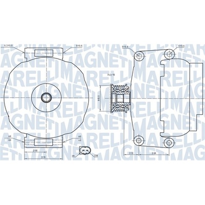 MAGNETI MARELLI generátor 063731840010