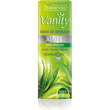 Bielenda Vanity Cream pro bezpečnou depilaci citlivé pokožky Aloe 100 ml