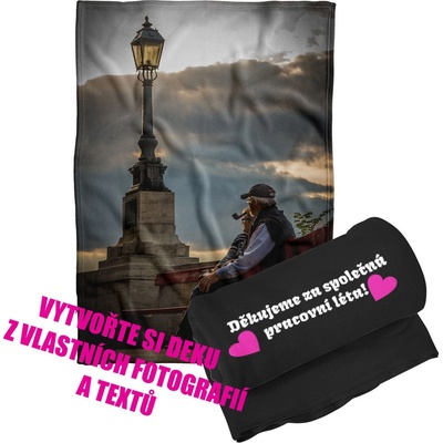 Impar Deka z vlastních fotografií a textů Fleece 140x200/360g