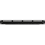 Hikvision Пач панел Hikvision DS-1CP6U24-1U, Cat6, неекраниран 24-портов, 1U (DS-1CP6U24-1U) - xtreme
