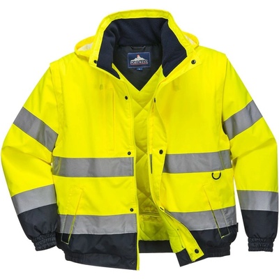 Portwest C468 Vetrovka Hi Vis 2 v 1 Žltá