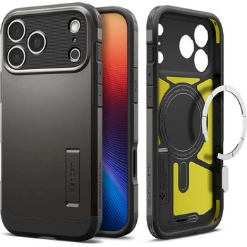 Spigen Калъф Spigen Tough Armor "T" MagSafe за iPhone 17 Pro Max - сив (8800283314304)