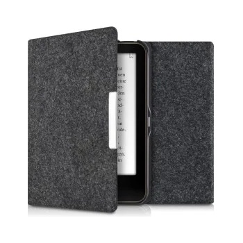 Image 1 of kwmobile Флип калъф за Tolino Vision 1 / 2 / 3 / 4 HD - филц