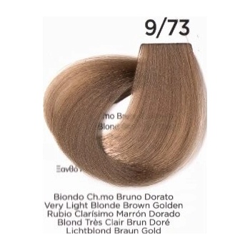 Inebrya Color Tobacco 9/73 Very Light Blonde Brown Golden 100 ml