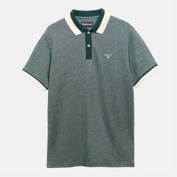 Barbour Блуза с яка Barbour Mens Helwith Polo Shirt - Seaweed GN73