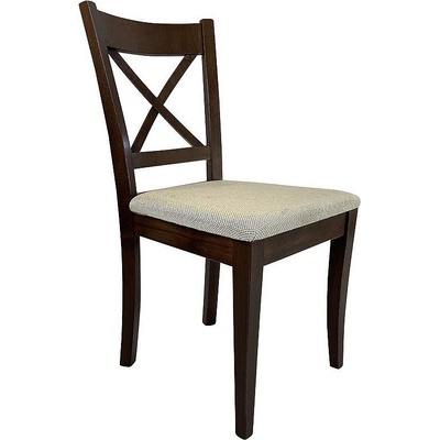 ЕВРОМАР Трапезен стол rio канела/бежов