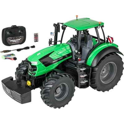 Deutz RC traktor 8280 TTV s přívěsem RTR 1:16