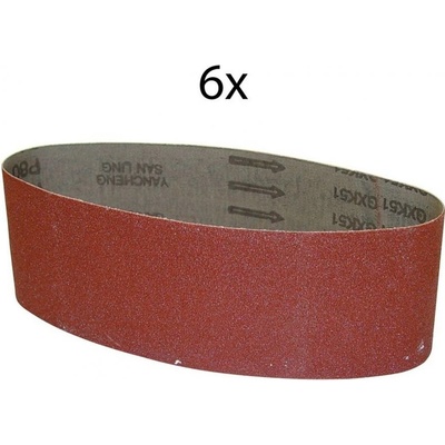 Güde 58305 Brusný pás 530 x 75 mm/K80 (6 ks)