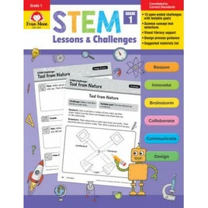 Stem Lessons and Challenges, Grade 1 Teacher Resource (ISBN: 9781629388618)