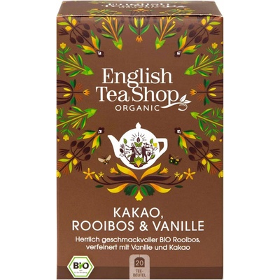English Tea Shop Organic Cocoa Rooibos & Vanilla 20 čajových sáčků